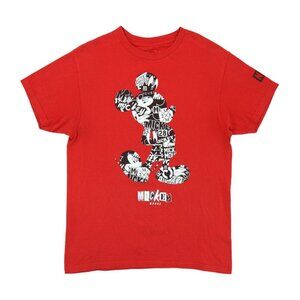 DISNEY COLLECTION BY NEFF‎ MICKEY RED T-SHIRT SIZE M